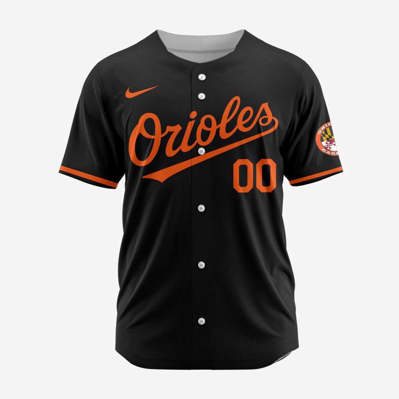 MLB Baltimore Orioles Personalized Alternate 02 Baseball Jersey - Bafud T-Shirts, Hoodie, Sweatshirt (Image 3)