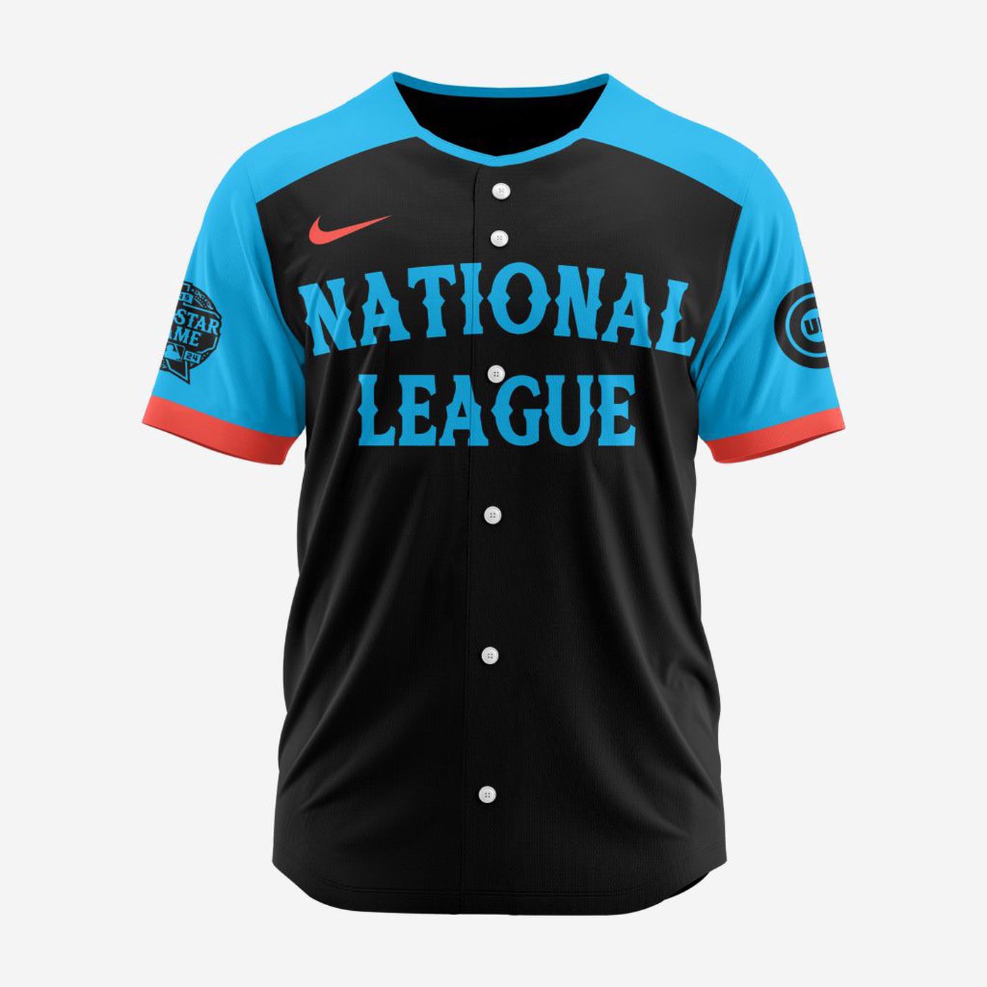 MLB Chicago Cubs Personalized 2024 All Star Game Baseball Jersey - Bafud