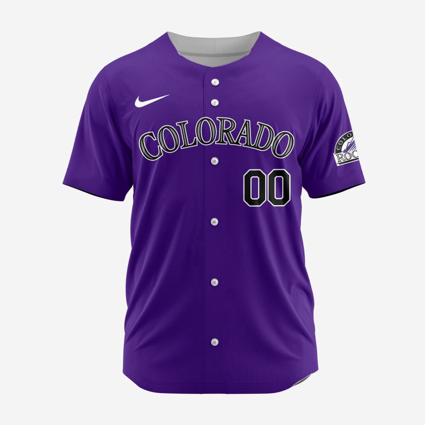 MLB Colorado Rockies Personalized Alternate Baseball Jersey - Bafud