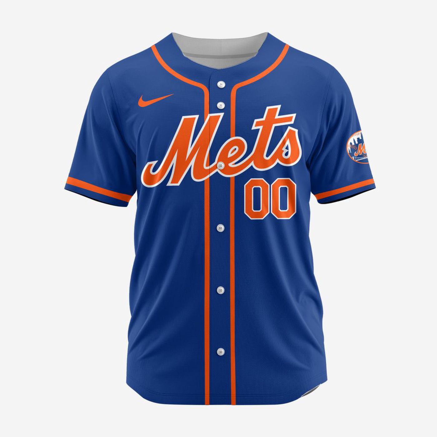 MLB New York Mets Personalized Alternate Baseball Jersey - Bafud