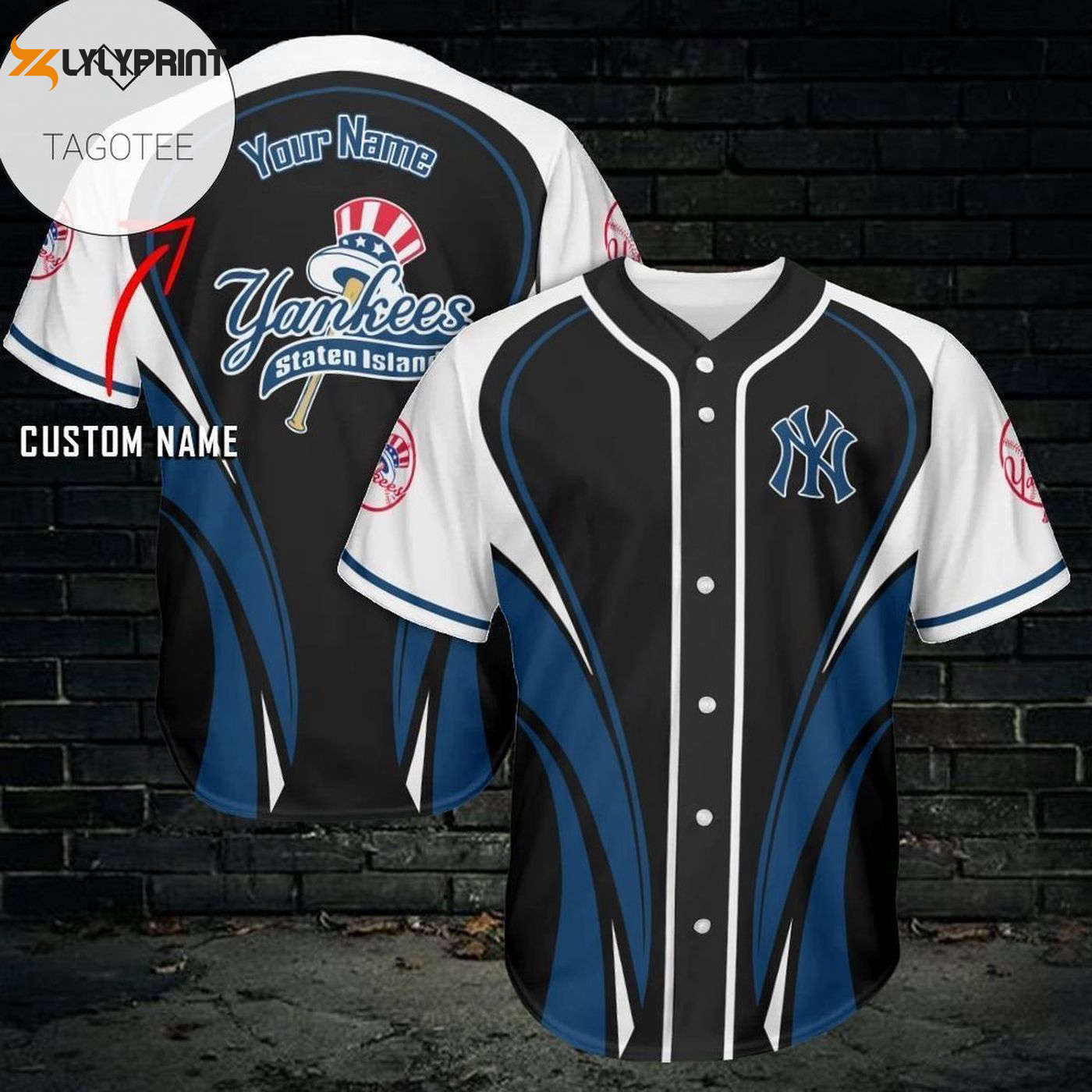 Custom MLB New York Yankees Jersey V8 Unisex Shirt – Personalize Your Team Spirit! - lylyprint.com