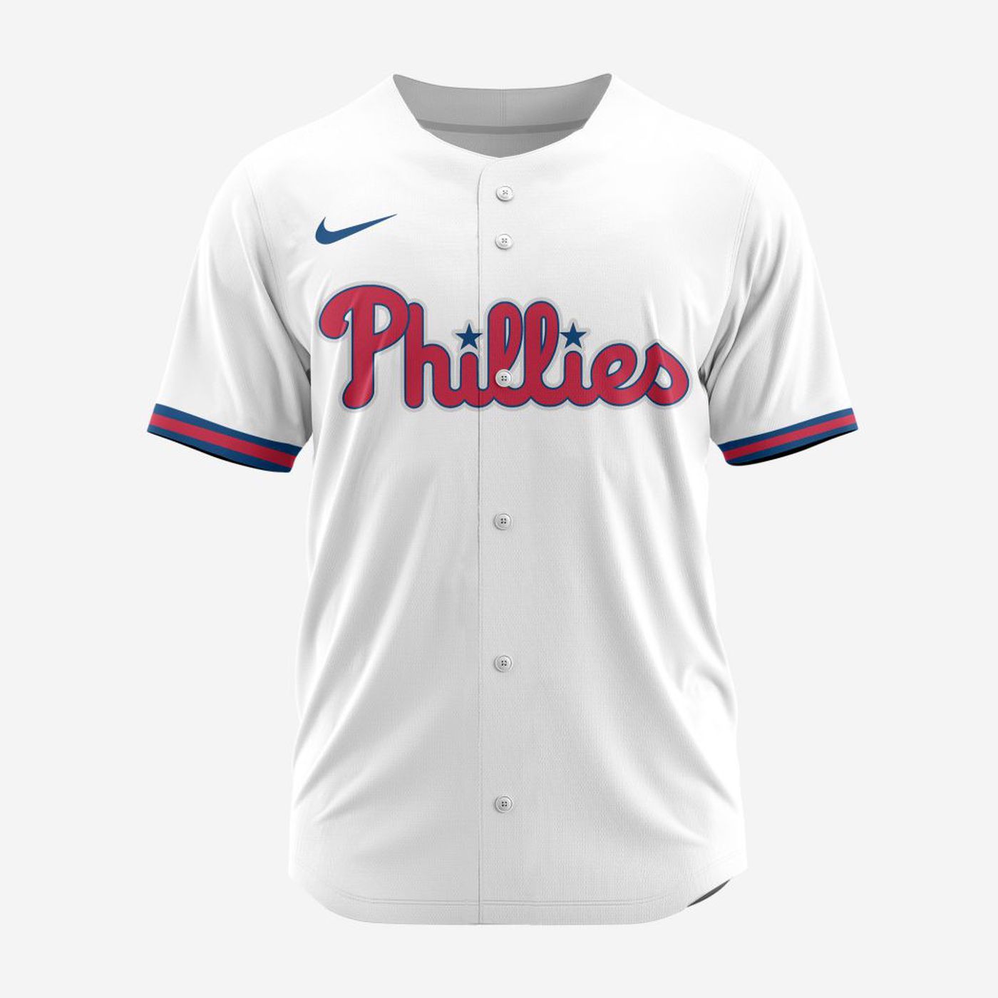 MLB Philadelphia Phillies Personalized Alternate Baseball Jersey - Bafud