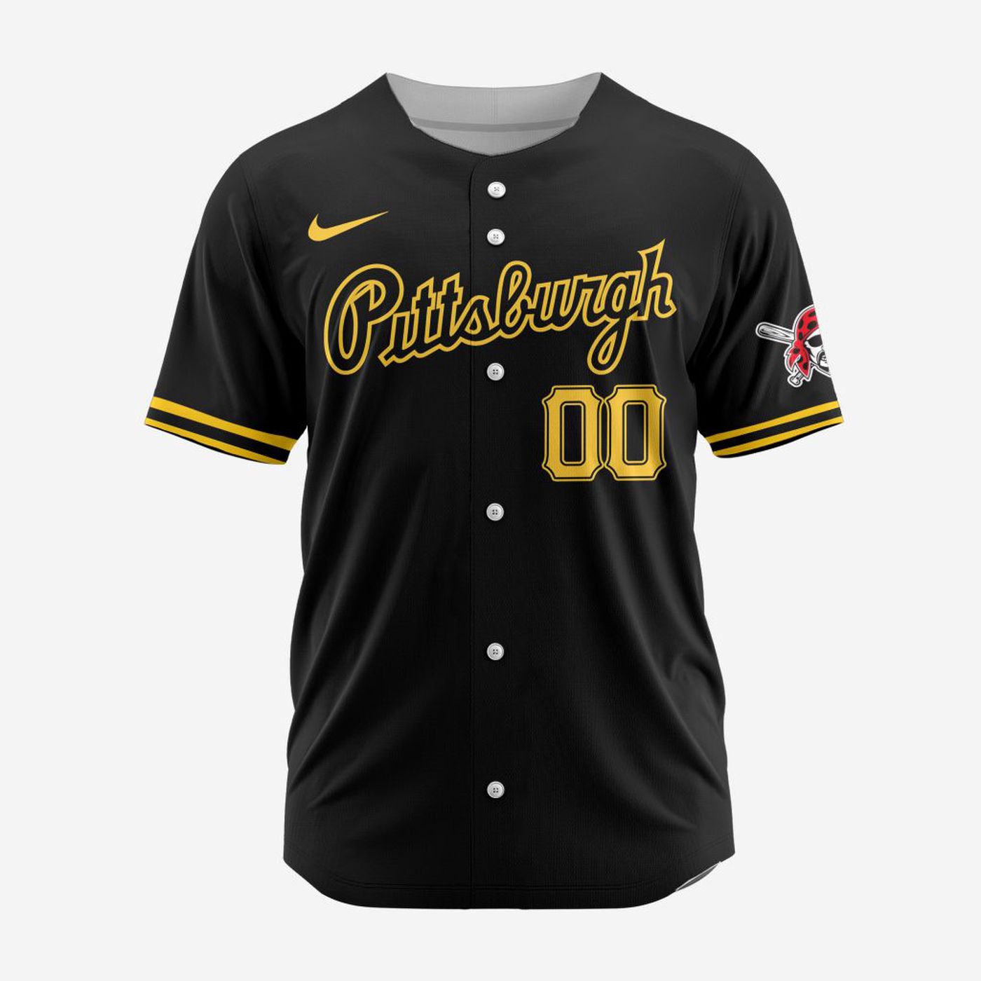 MLB Pittsburgh Pirates Personalized Alternate 02 Baseball Jersey - Bafud T-Shirts, Hoodie, Sweatshirt (Image 3)