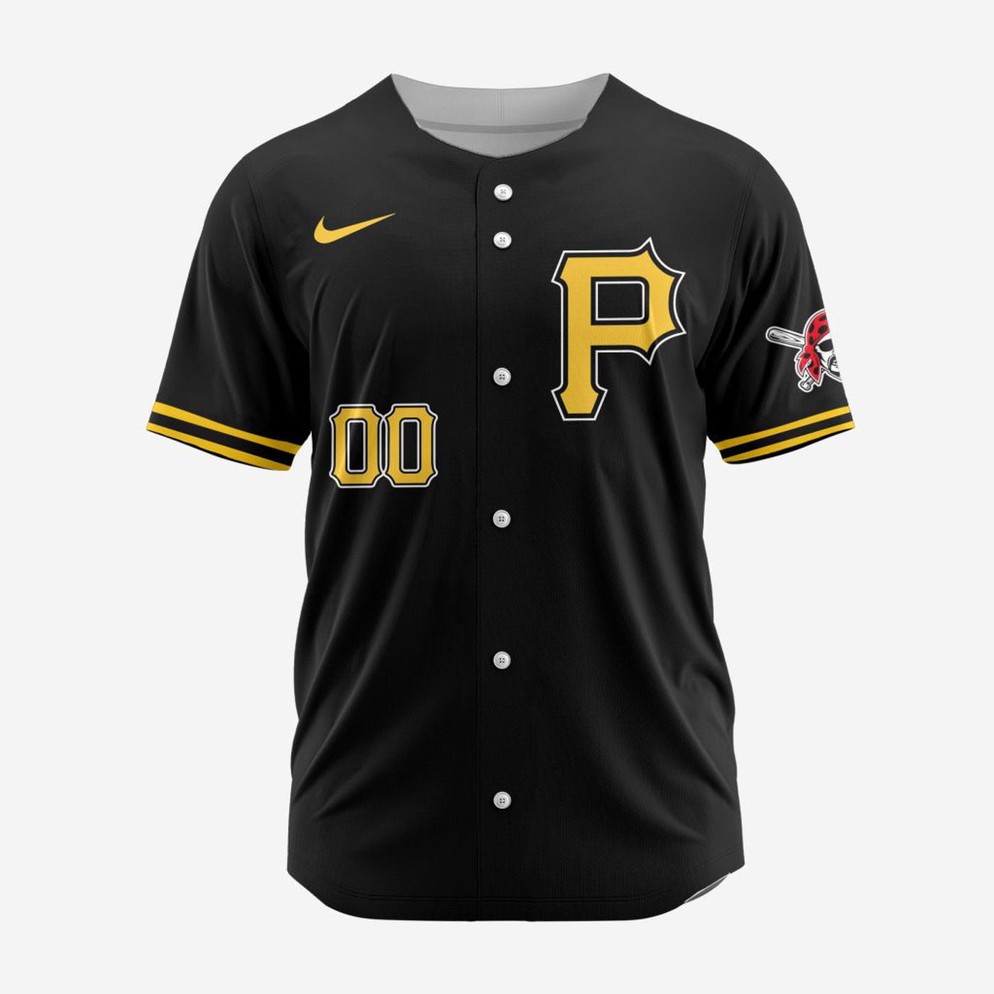MLB Pittsburgh Pirates Personalized Alternate Baseball Jersey - Bafud T-Shirts, Hoodie, Sweatshirt | WearSparks.com (Image 2)