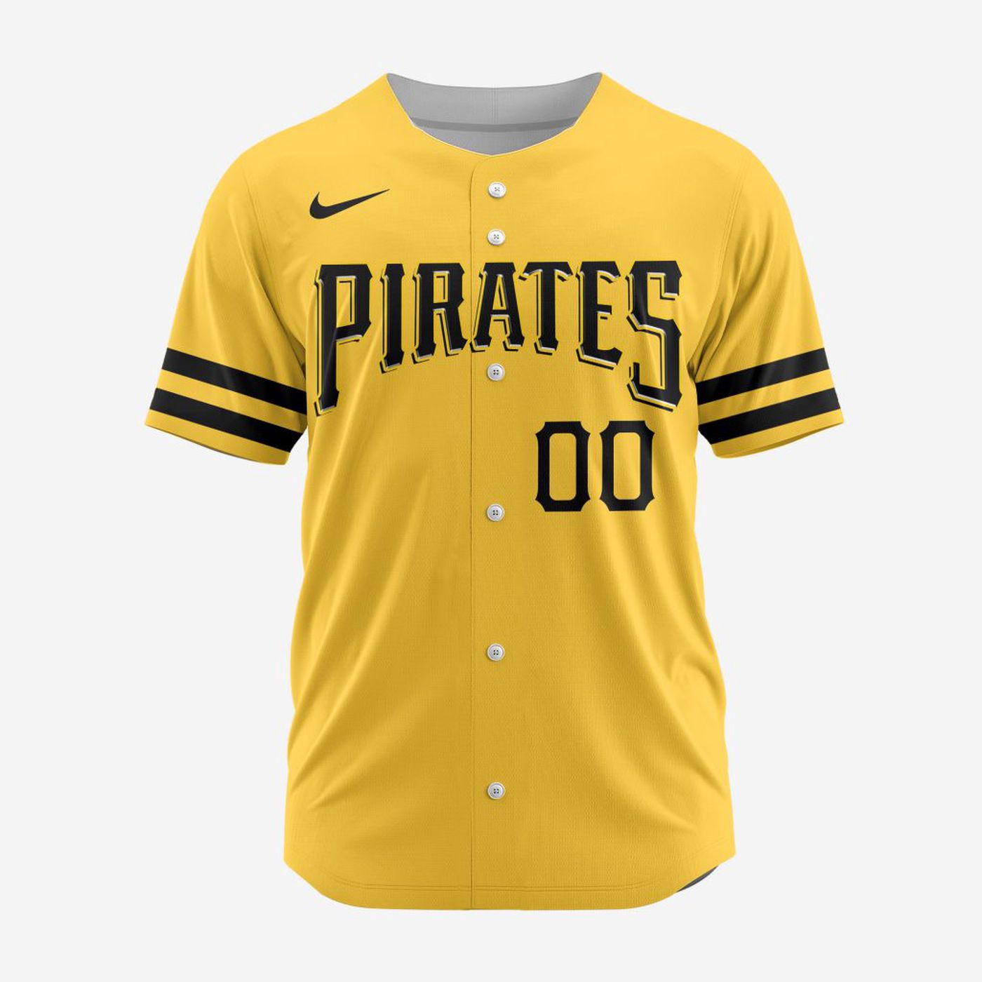 MLB Pittsburgh Pirates Personalized Alternate Design Concept Baseball Jersey 2403 - Bafud