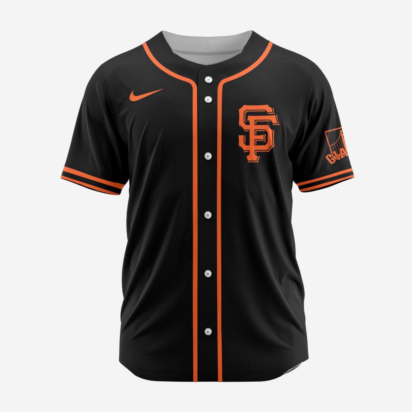 MLB San Francisco Giants Personalized Alternate 02 Baseball Jersey - Bafud