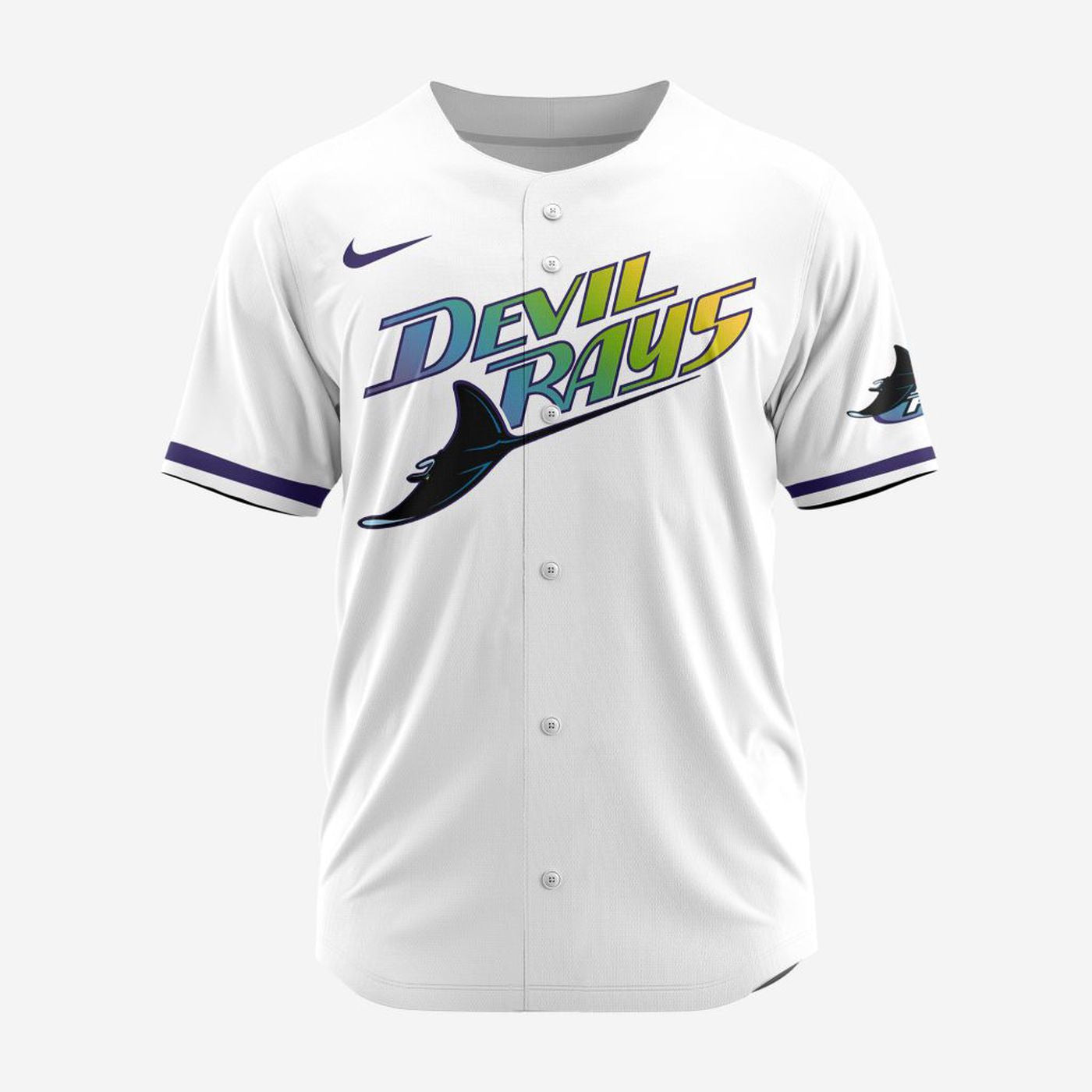 MLB Tampa Bay Rays Personalized Alternate 02 Baseball Jersey - Bafud