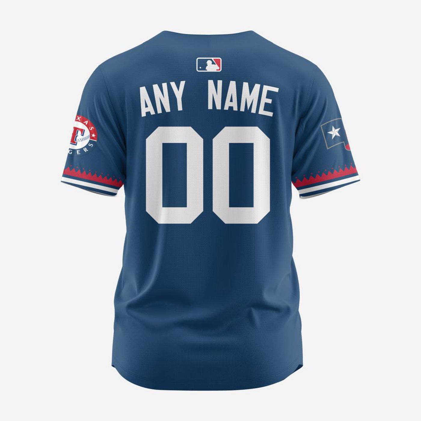MLB Texas Rangers Personalized Alternate Design Concept Baseball Jersey 2403 - Bafud