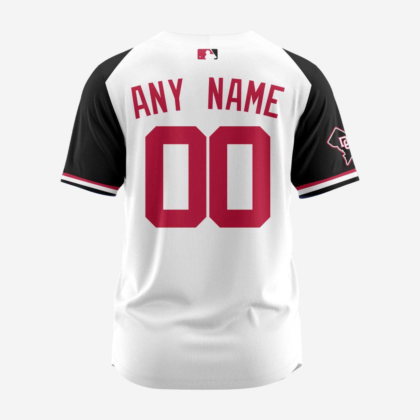MLB Washington Nationals Personalized Alternate Baseball Jersey - Bafud