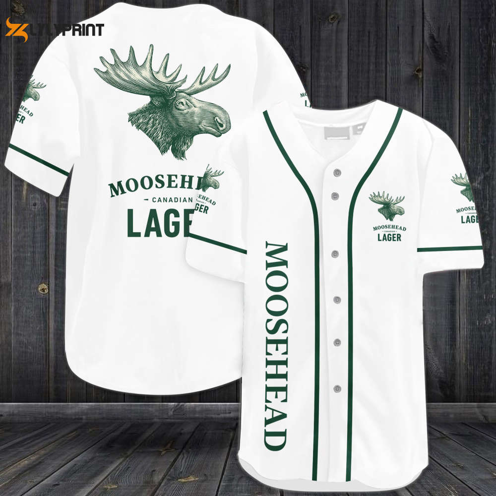 Moosehead Lager Baseball Jersey - Gift for Men Women - lylyprint.com