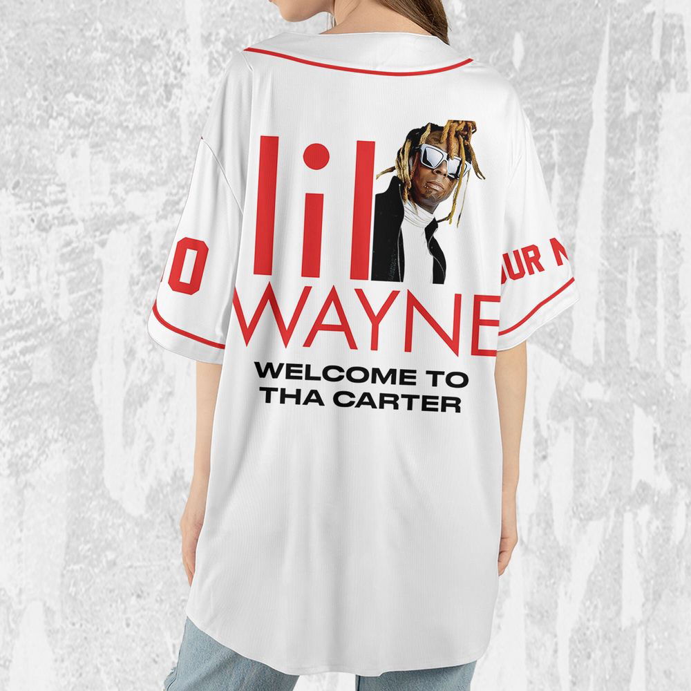 Personalize Lil Wayne Welcome To Tha Carter Jersey, Custom Baseball Jersey - lylyprint.com