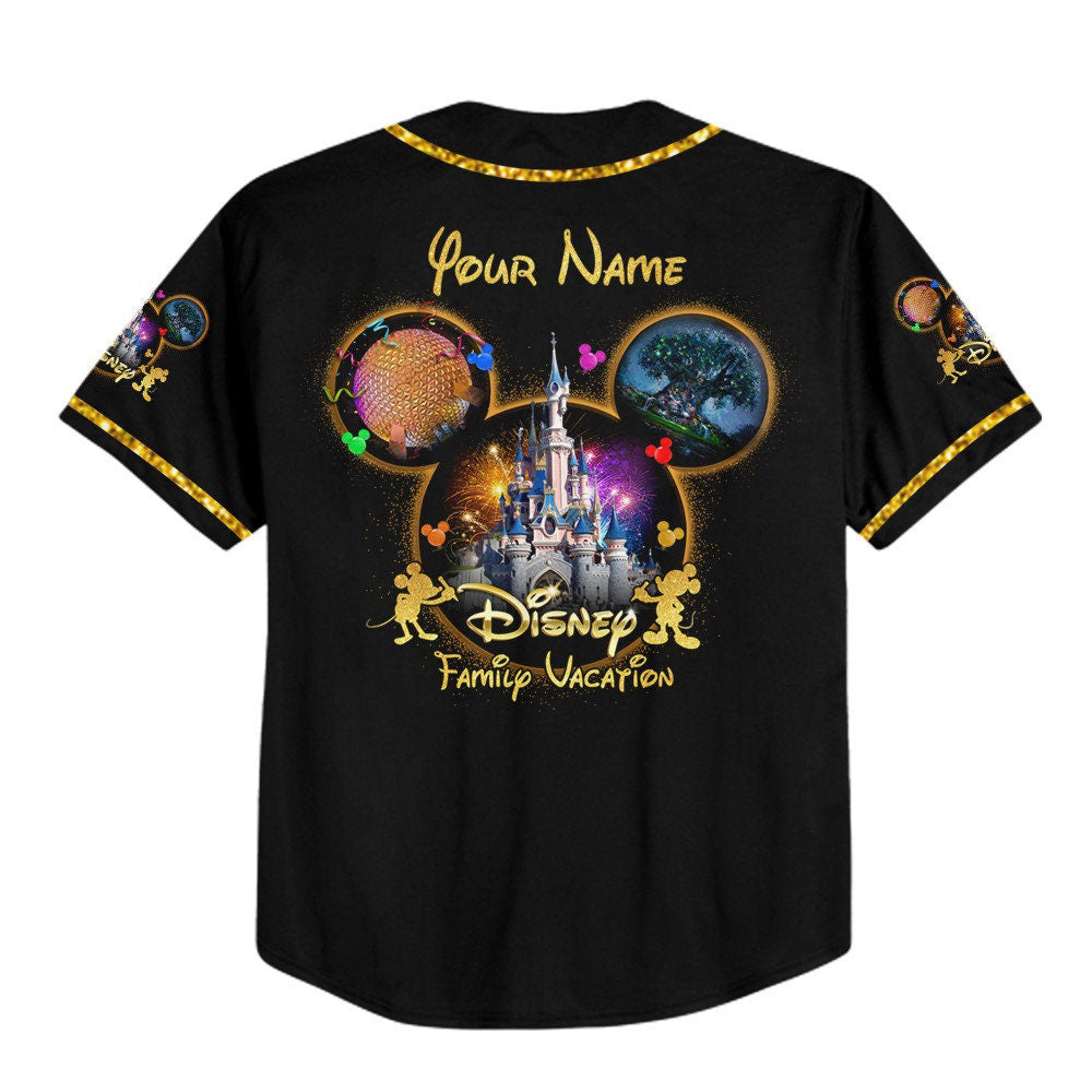 Personalize Mickey Jersey: Disney Baseball Sports Gift for Fans - Best Birthday Surprise! - Bafud
