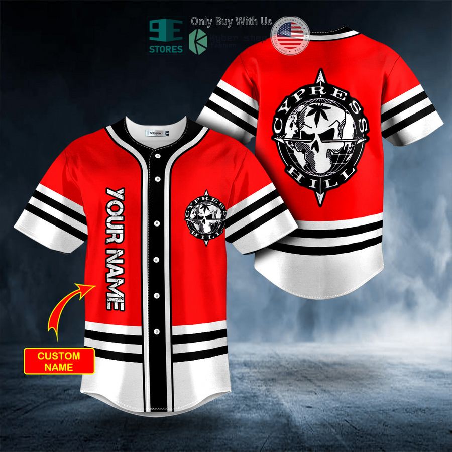 BEST Personalized Cypress Hill Skull Custom Baseball Shirt