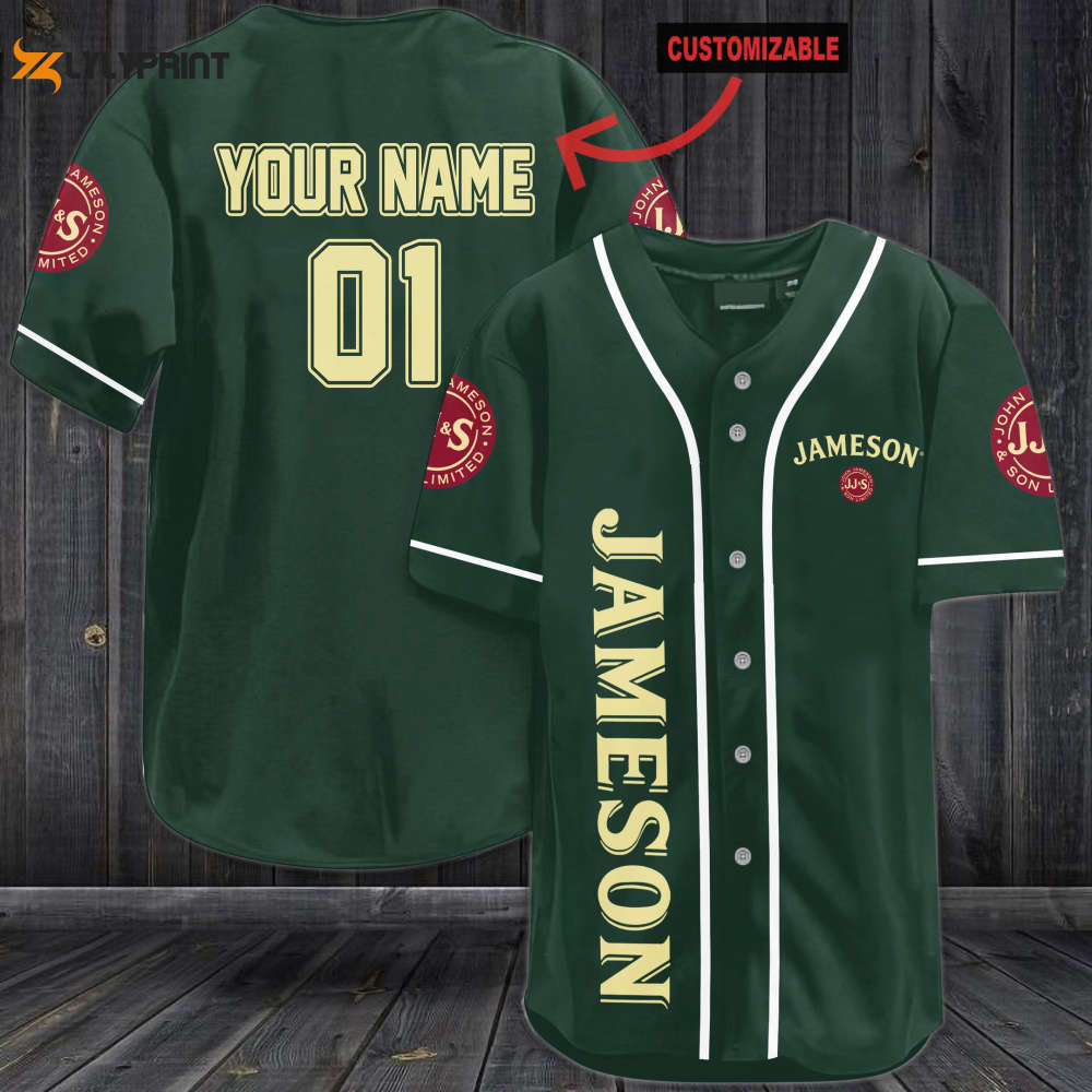 Personalized Jameson Baseball Jersey - lylyprint.com T-Shirts, Hoodie, Sweatshirt | WearSparks.com