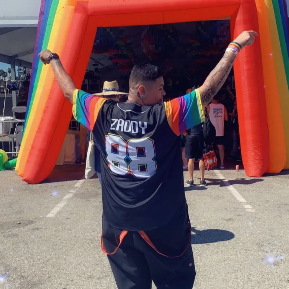 Personalized LGBT Pride Baseball Tee with Name & Number - QT204323Td - Aopprinter