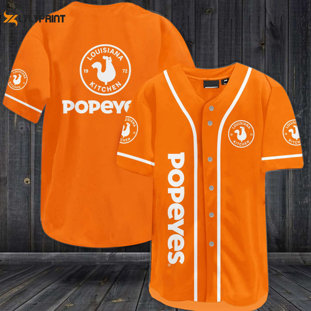 Popeyes Baseball Jersey - lylyprint.com