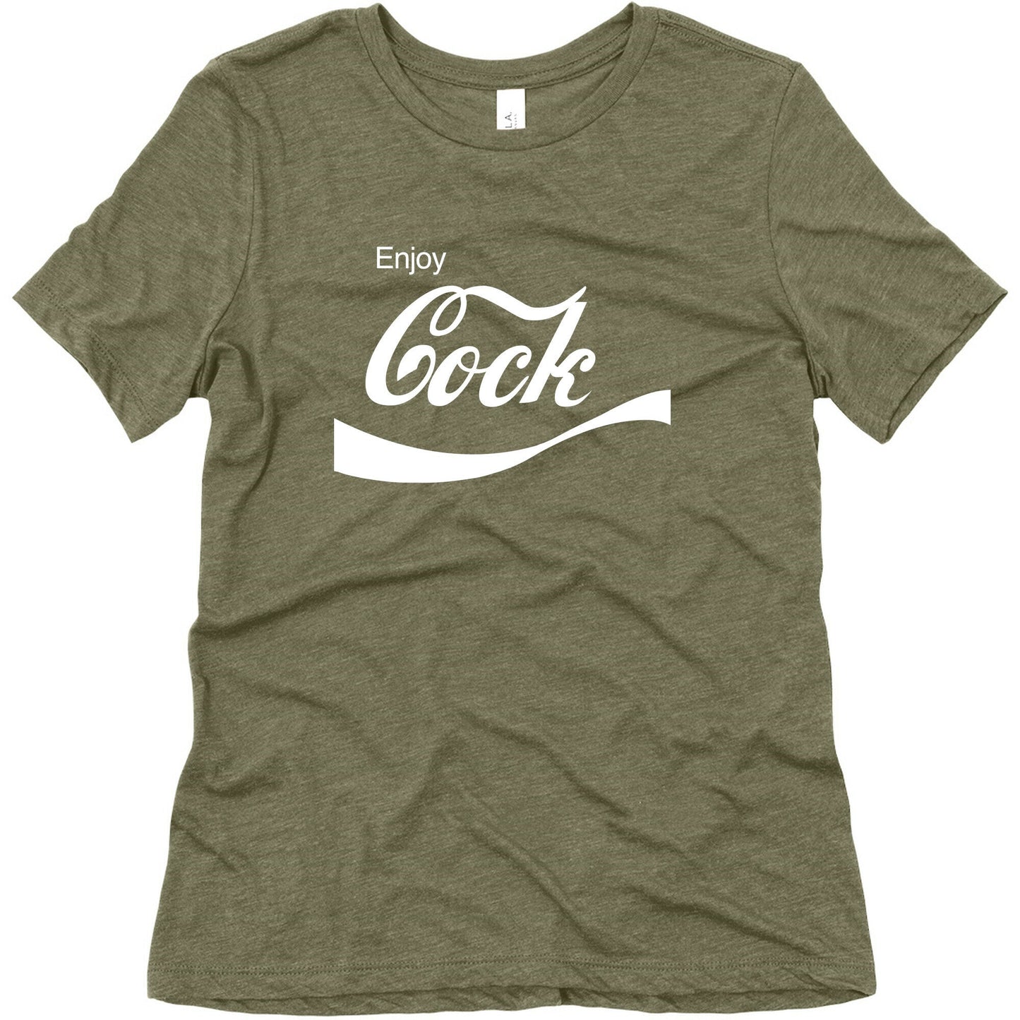 Enjoy Cock Women's Triblend Tee