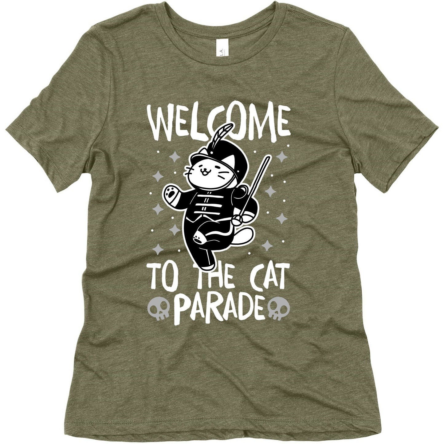 Welcome to the Cat Parade Women's Triblend Tee