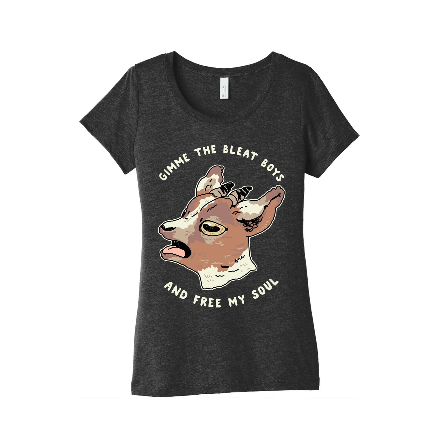 Gimme The Bleat Boys Women's Triblend Tee