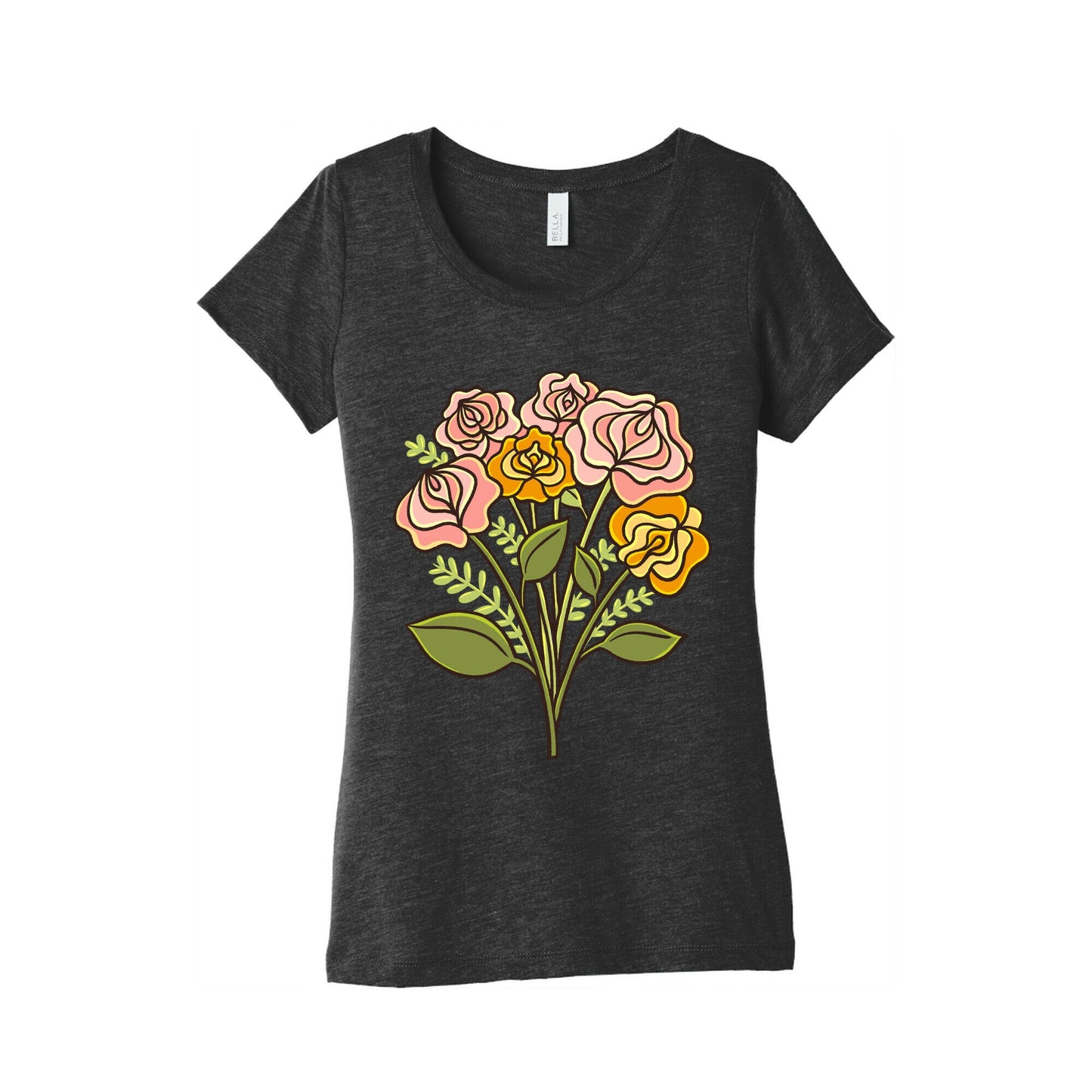 Vulva Bouquet Women's Triblend Tee