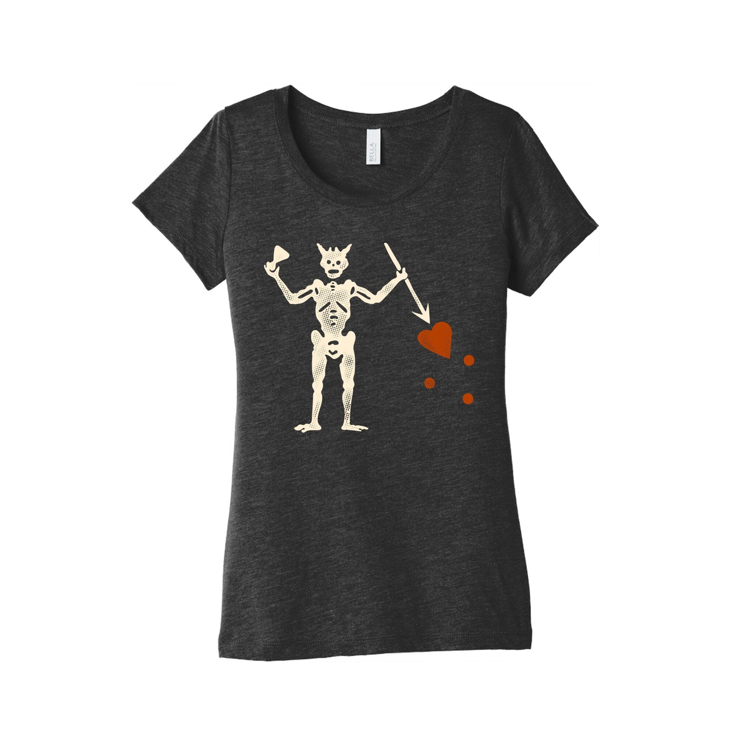 Blackbeard Flag Women's Triblend Tee
