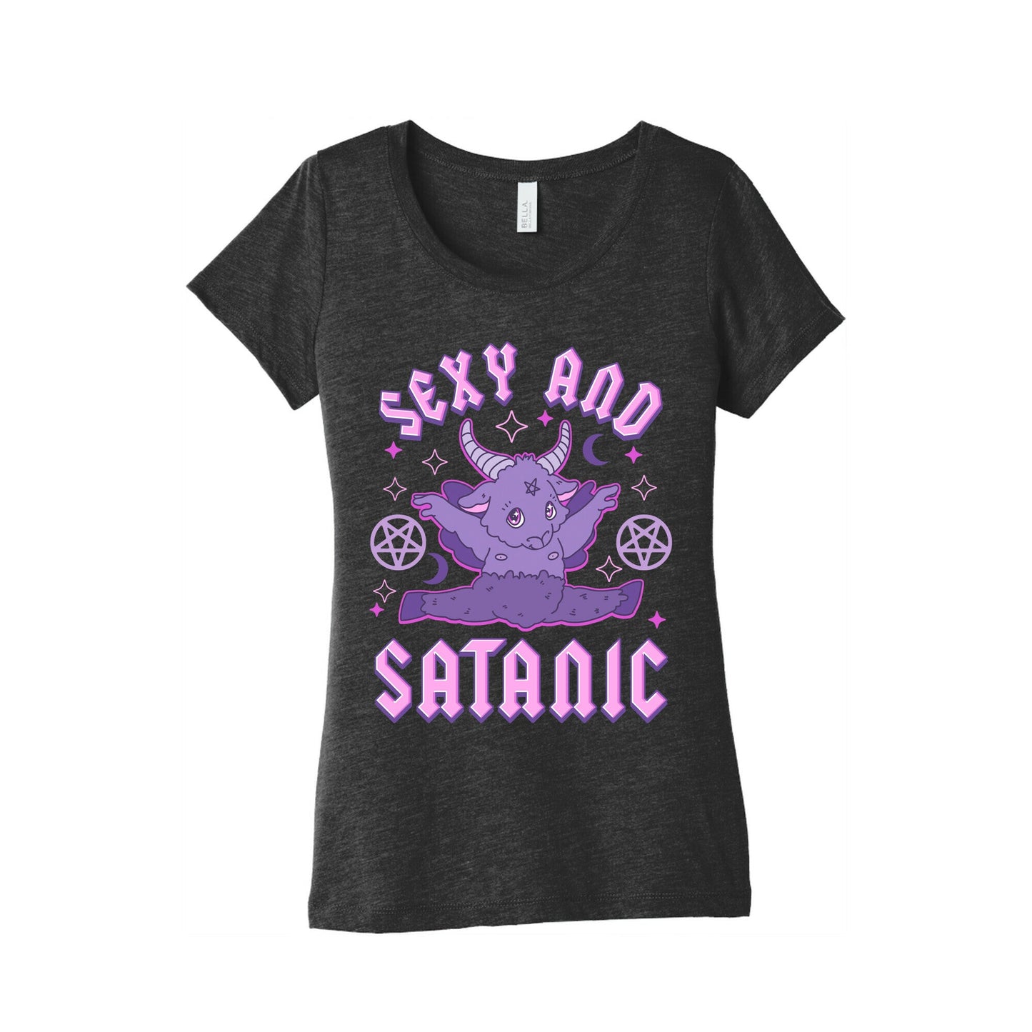 Sexy and Satanic Baphomet Women's Triblend Tee