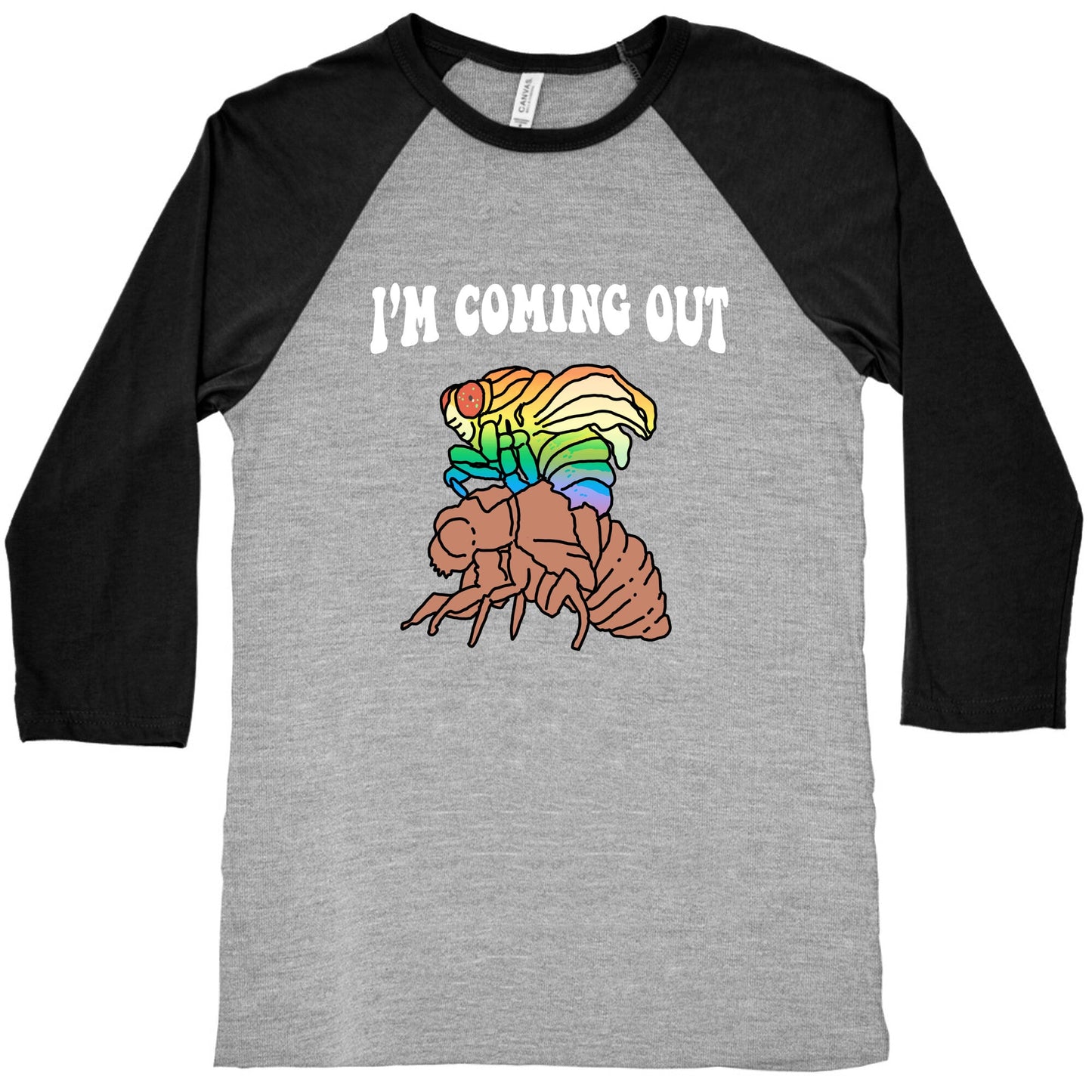 I'm Coming Out Baseball Tee