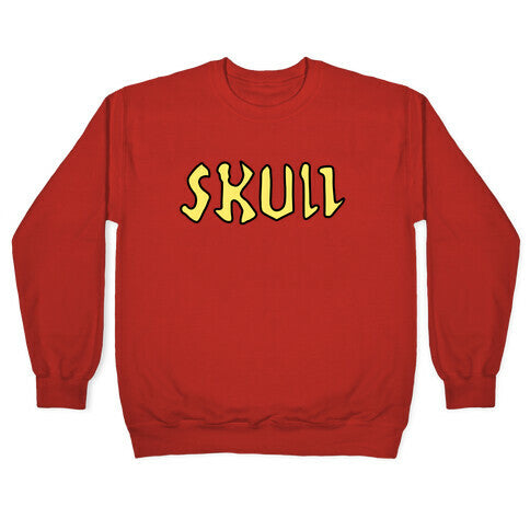 Skull Crewneck Sweatshirt