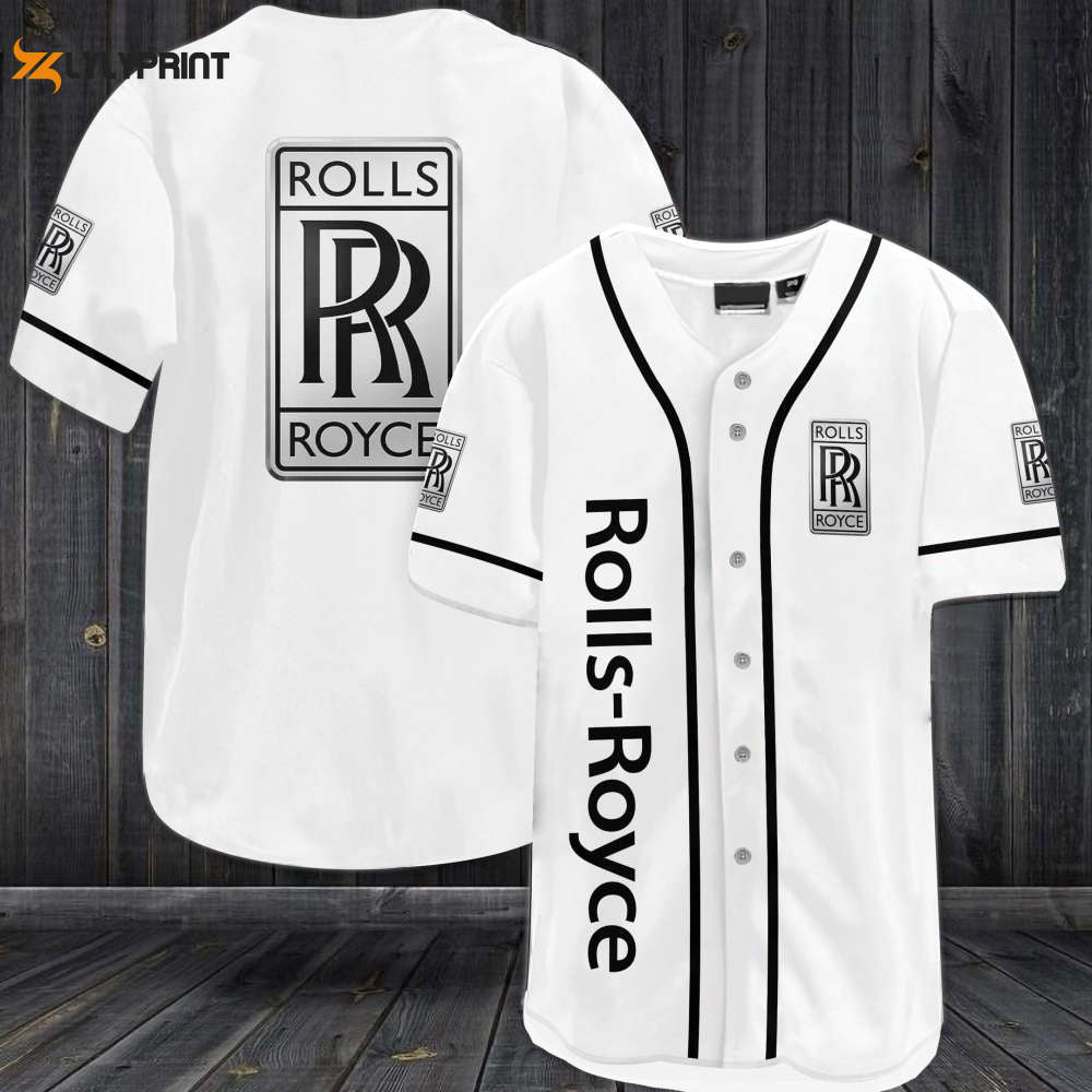 Rolls Royce Baseball Jersey - Gift for Men Women - lylyprint.com