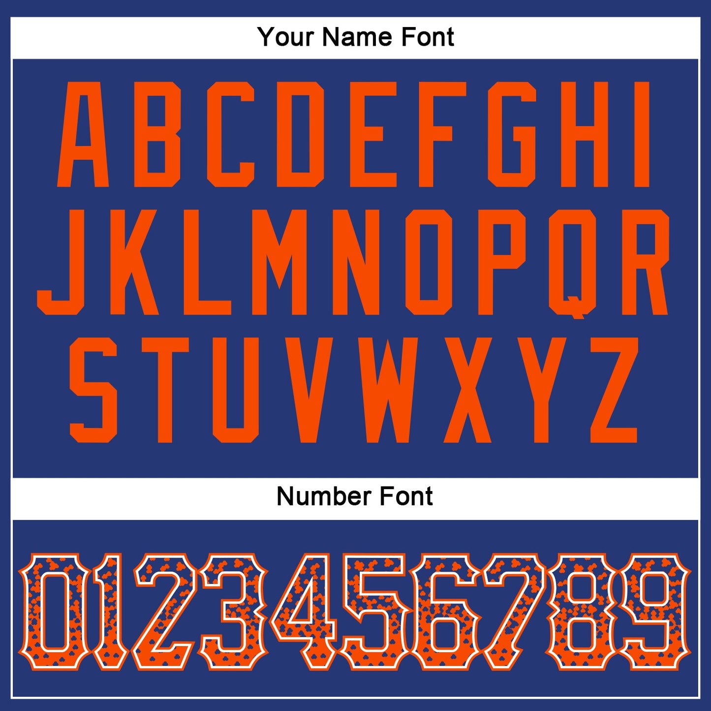Custom Royal Orange-White Authentic Drift Fashion Baseball Jersey