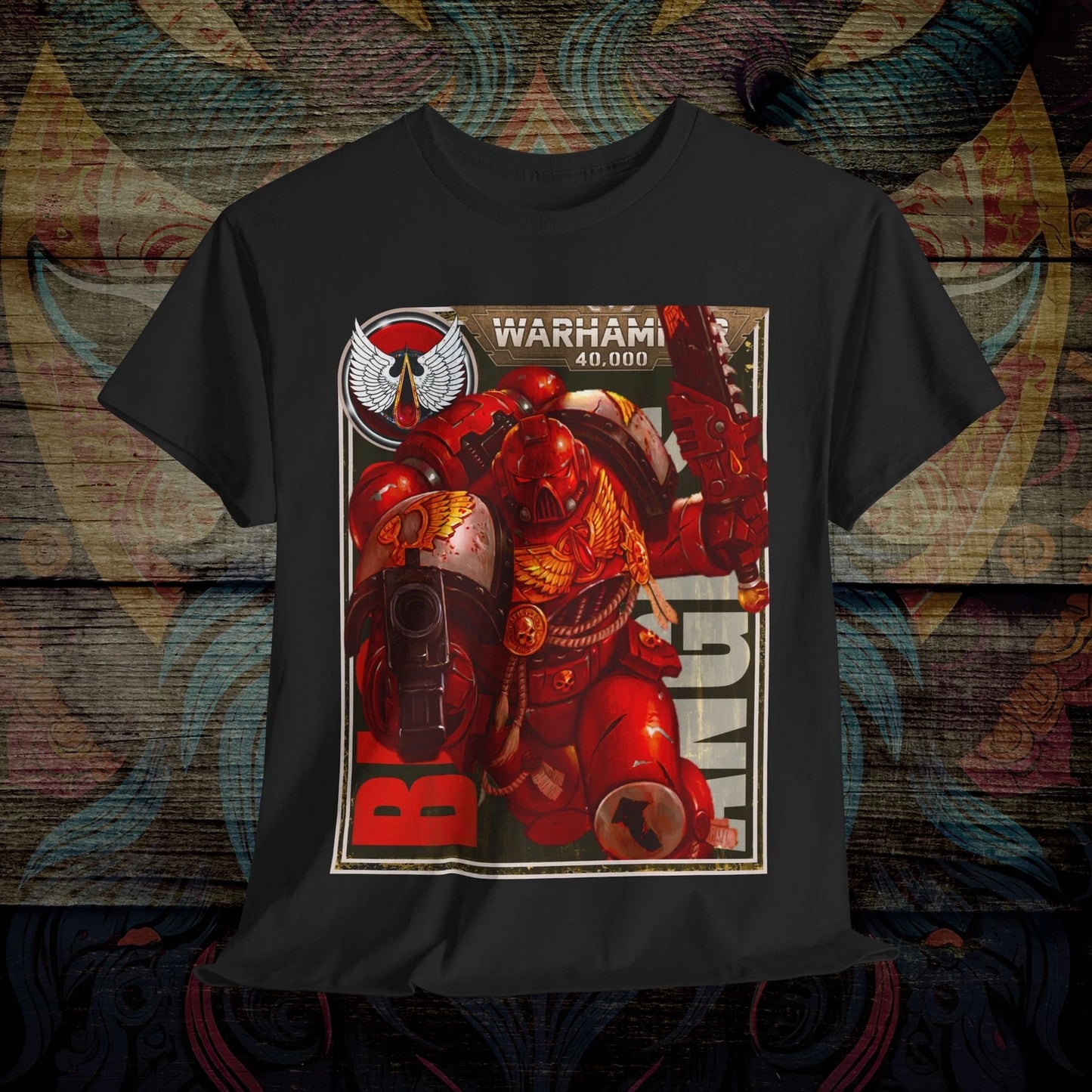 Blood Angels Gaming Geek Tee, Unisex T-Shirt for Gamers, Gaming Tee Shirt, Geeky