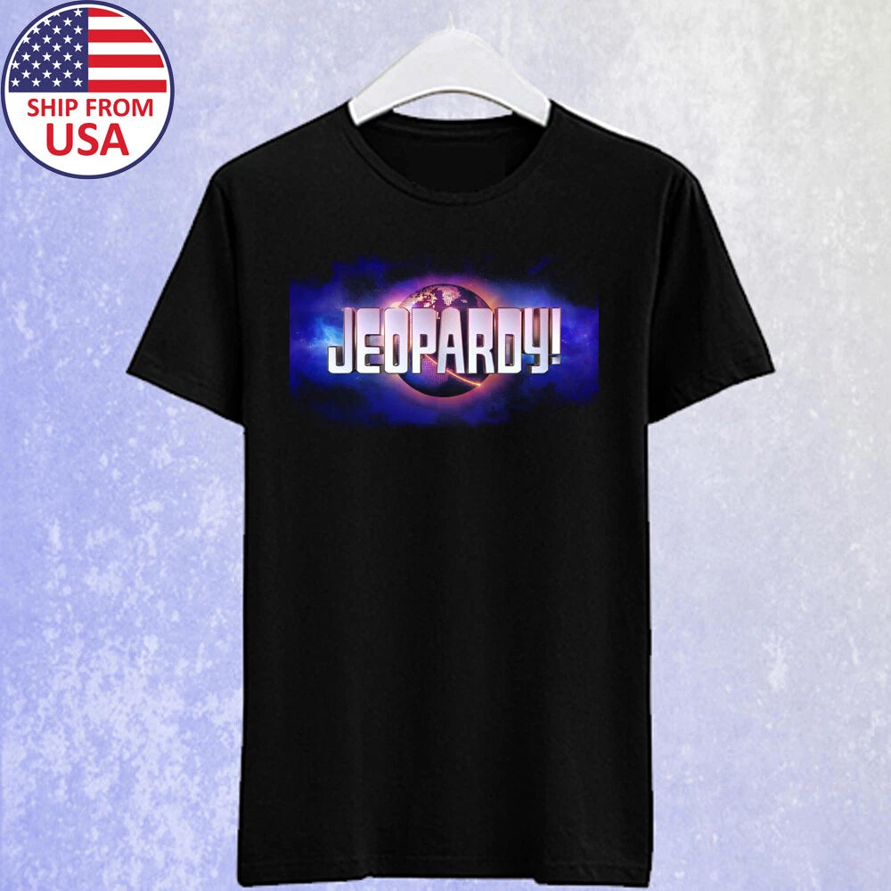 Jeopardy! Classic Game Show Retro Tv Show Men's Black Size S-5XL