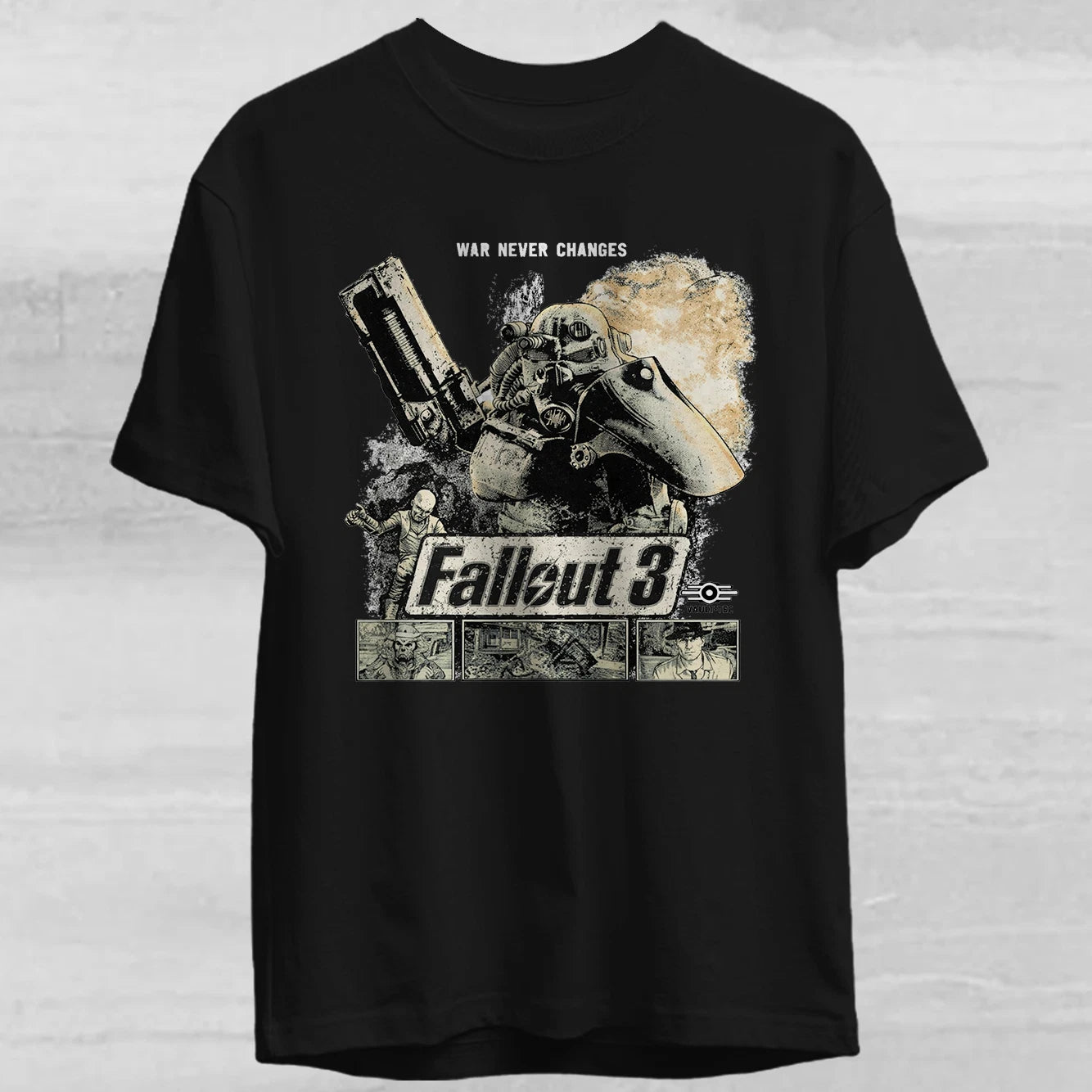Goodbye Megaton Graphic Tee Gaming Bootleg T-Shirt USA Size