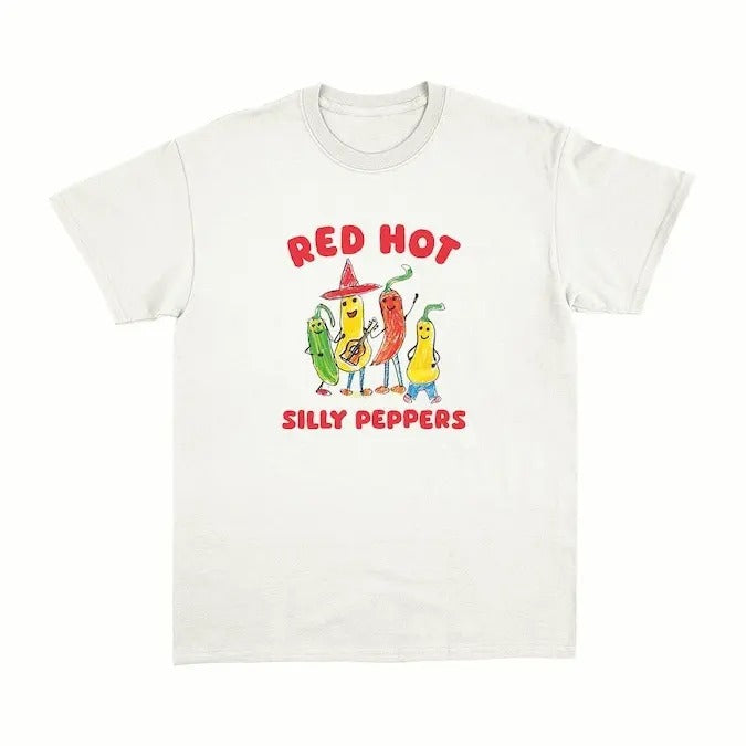 silly peppers - unisex t shirt