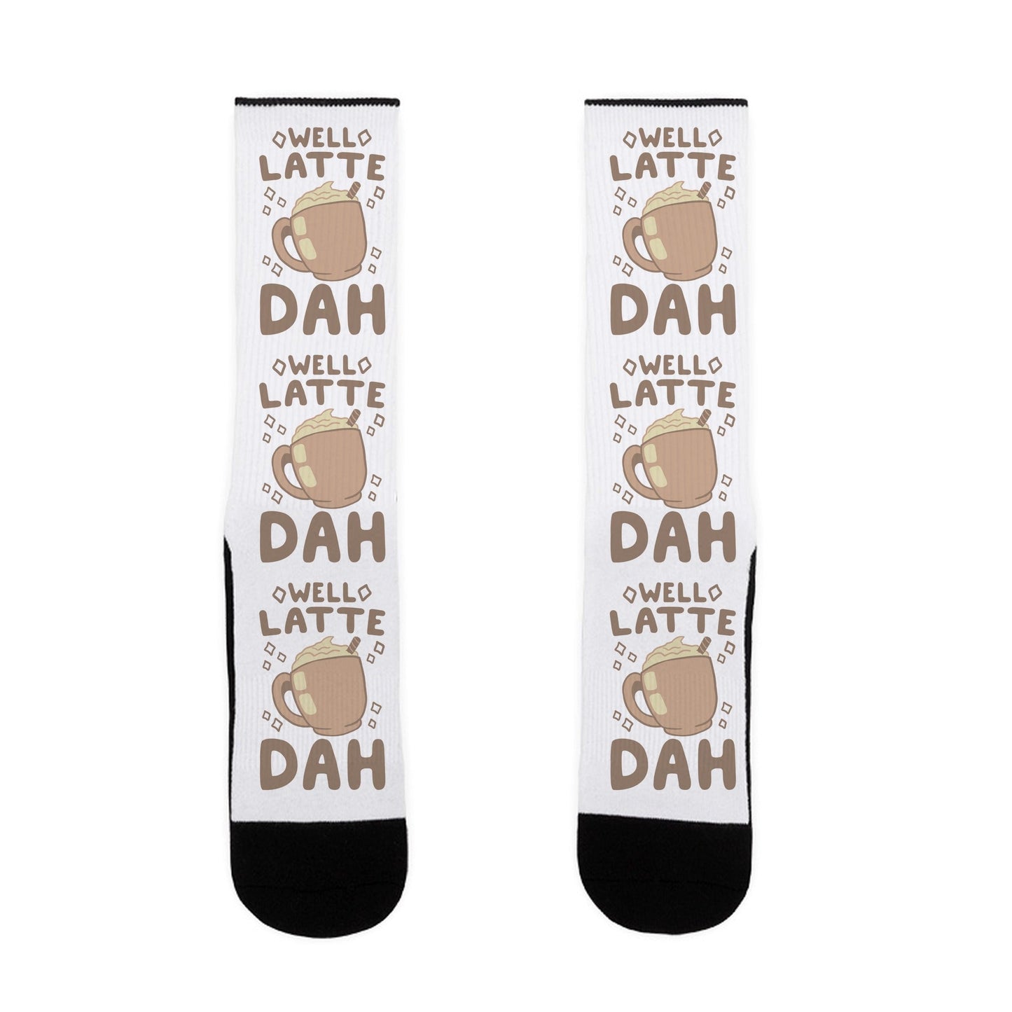 Well Latte Dah - Latte Socks