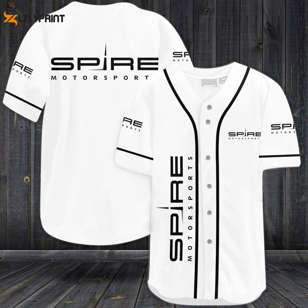 Spire Motorsports Baseball Jersey - lylyprint.com