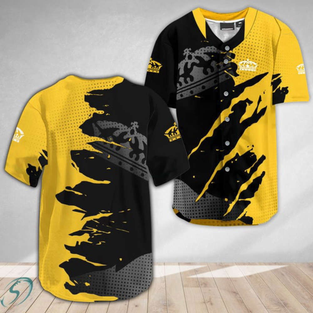 Stylish Corona Extra Metal Crack Baseball Jersey: Trendy Design for Sports Enthusiasts - Aopprinter