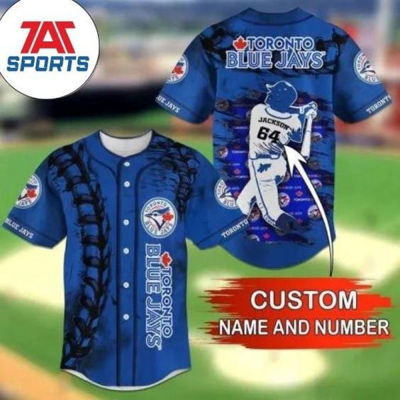 Toronto Blue Jays Baseball Jersey BJ0006 - lylyprint.com