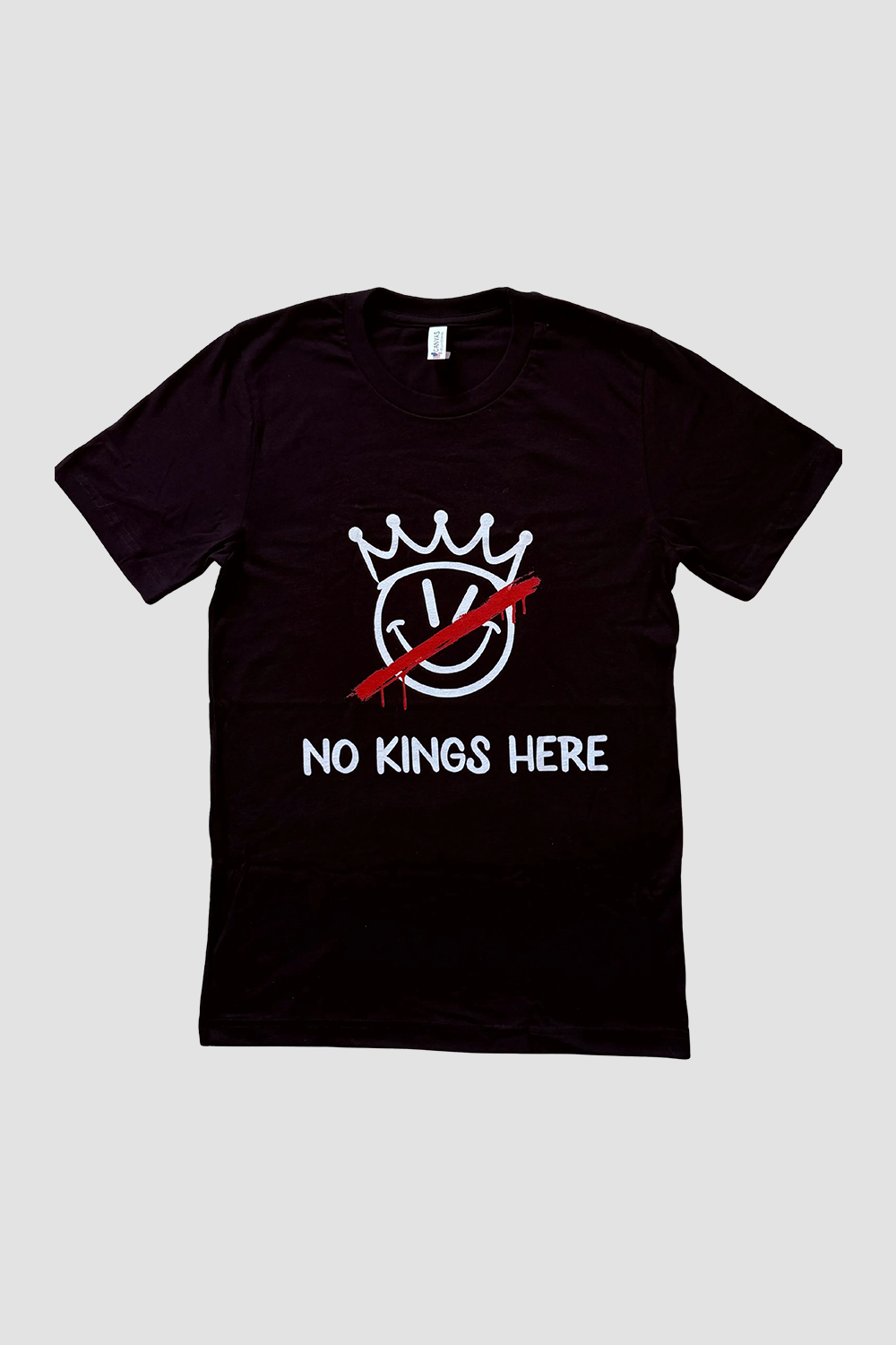 No Kings Here T-Shirt (Black) Hoodie, Sweatshirt | WearSparks.com (Image 2)