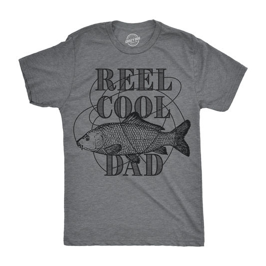 Reel Cool Dad Men's T Shirt Hoodie, Sweatshirt | WearSparks.com (Image 1)