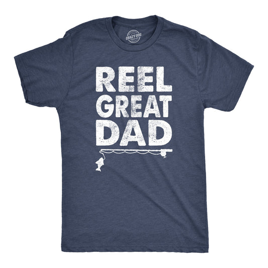 Reel Great Dad Men's T Shirt Hoodie, Sweatshirt | WearSparks.com (Image 1)