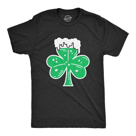 Shamrock Beer Glass Men's T Shirt Hoodie, Sweatshirt | WearSparks.com (Image 1)