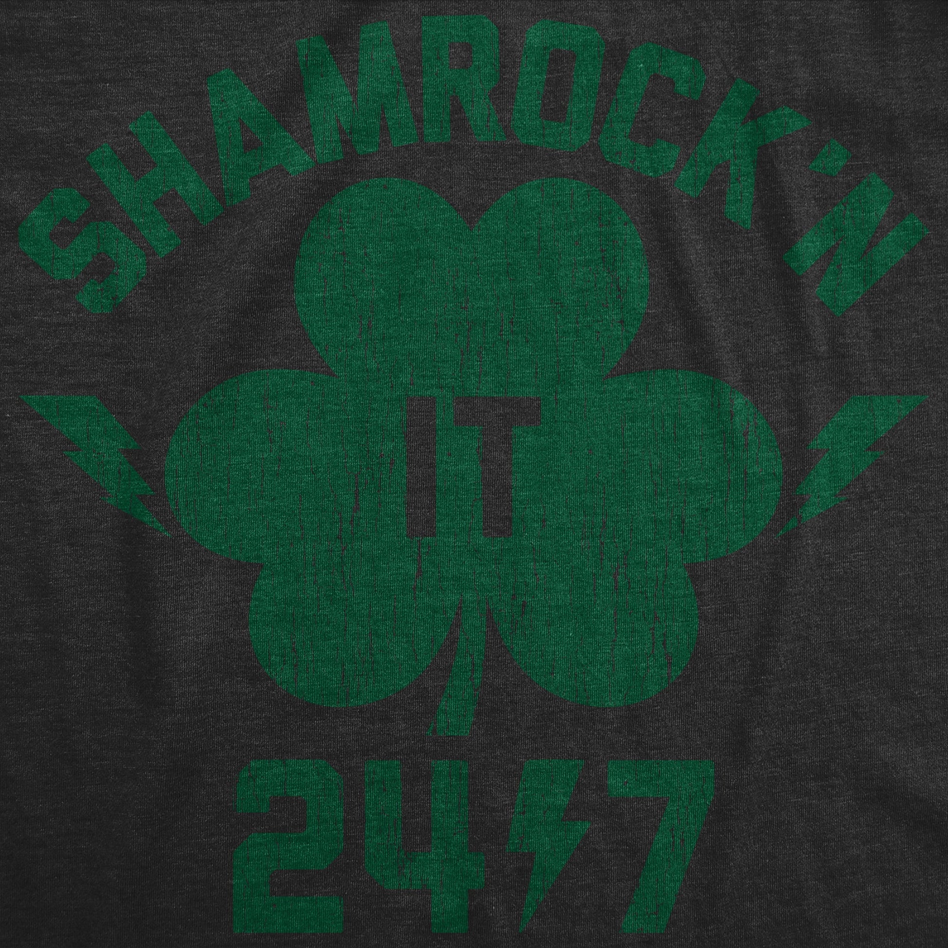 Shamrock'n It 24/7 Women's T Shirt Hoodie, Sweatshirt | WearSparks.com (Image 2)