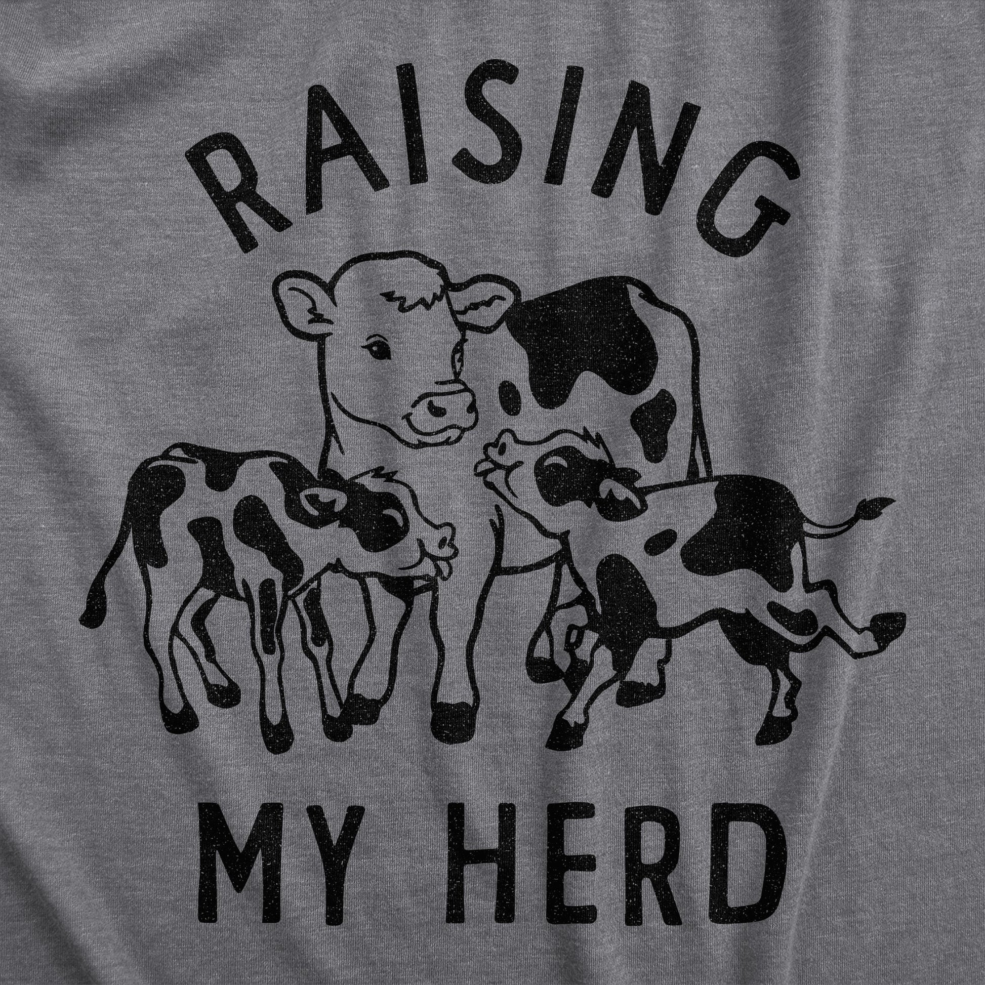 Raising My Herd Women's T Shirt Hoodie, Sweatshirt | WearSparks.com (Image 2)