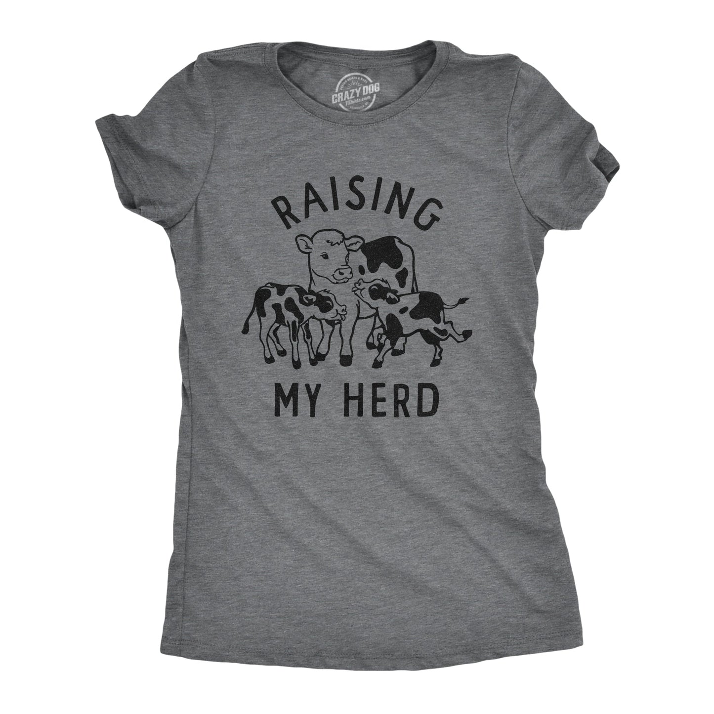 Raising My Herd Women's T Shirt Hoodie, Sweatshirt | WearSparks.com (Image 1)