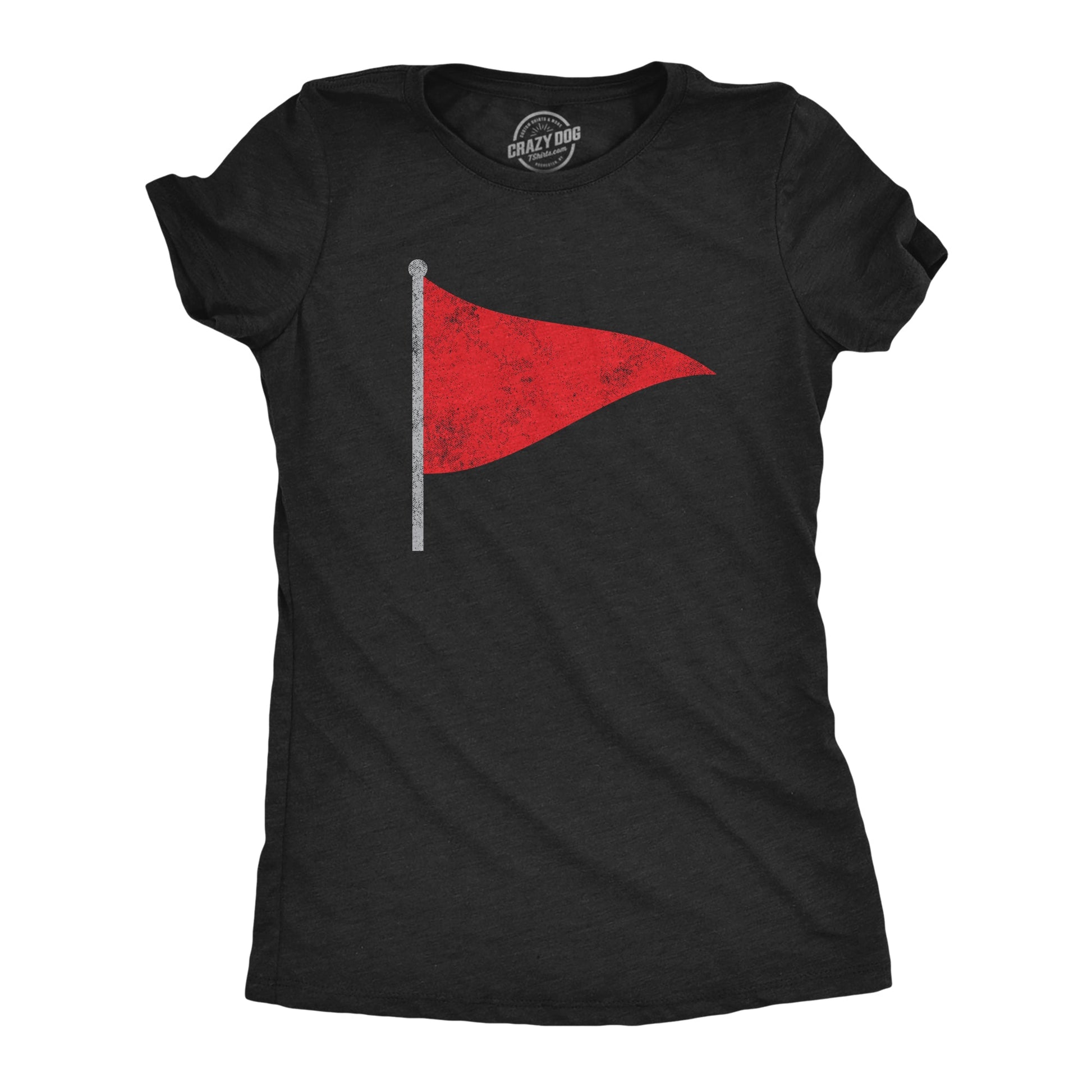 Red Flag Women's T Shirt Hoodie, Sweatshirt | WearSparks.com (Image 1)