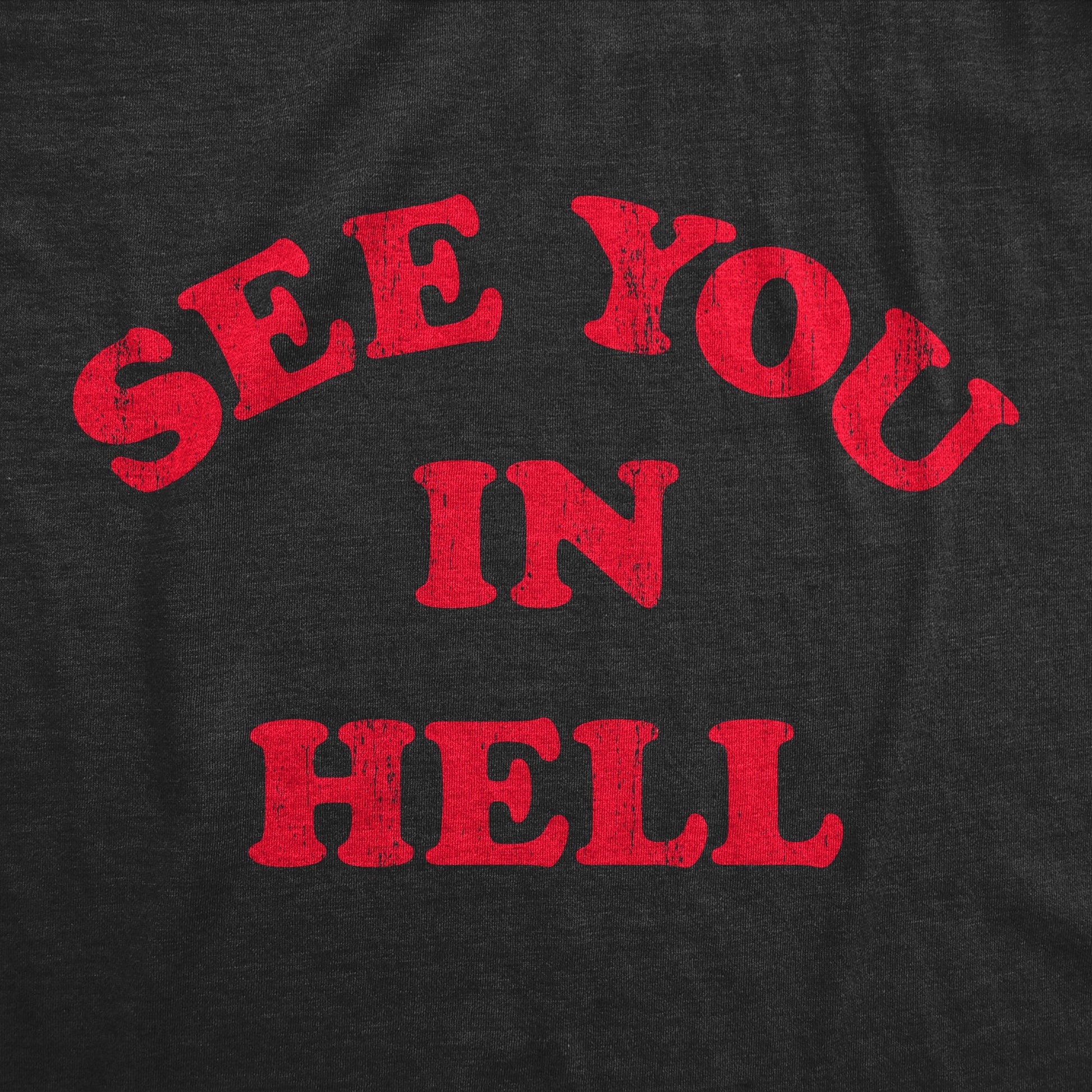 See You In Hell Women's T Shirt Hoodie, Sweatshirt | WearSparks.com (Image 2)