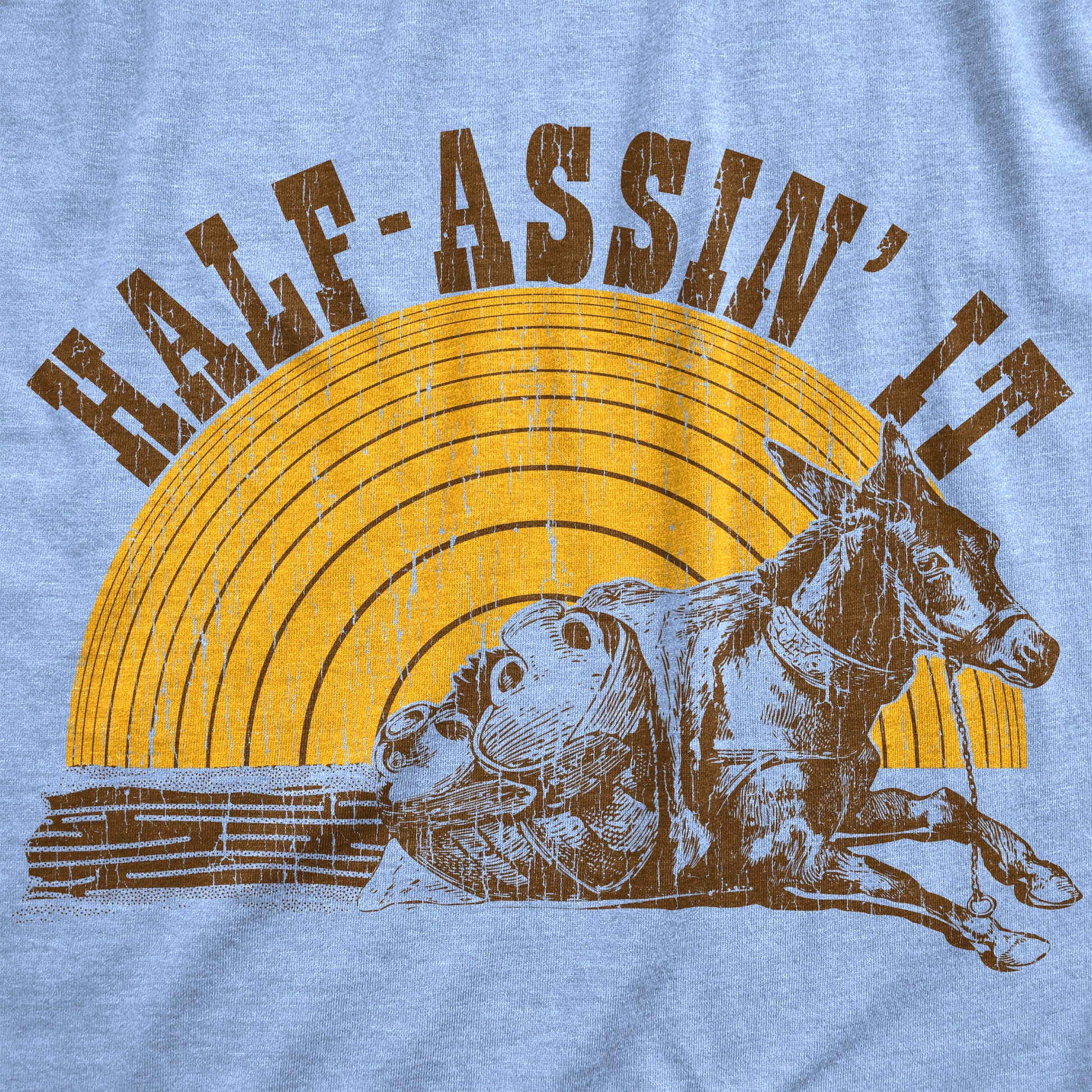 Half Assin It Women's T Shirt Hoodie, Sweatshirt | WearSparks.com (Image 2)
