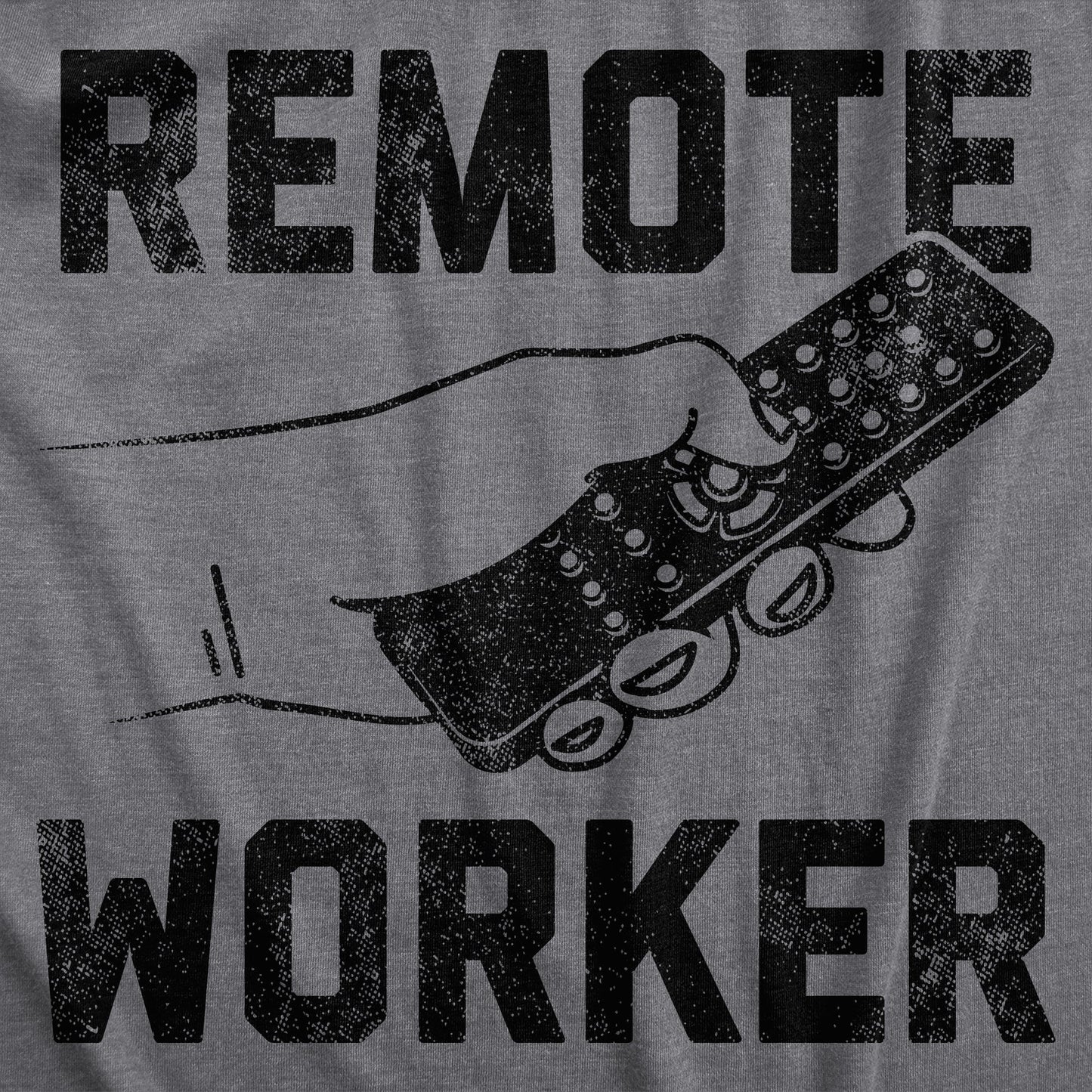 Remote Worker Men's T Shirt Hoodie, Sweatshirt | WearSparks.com (Image 2)