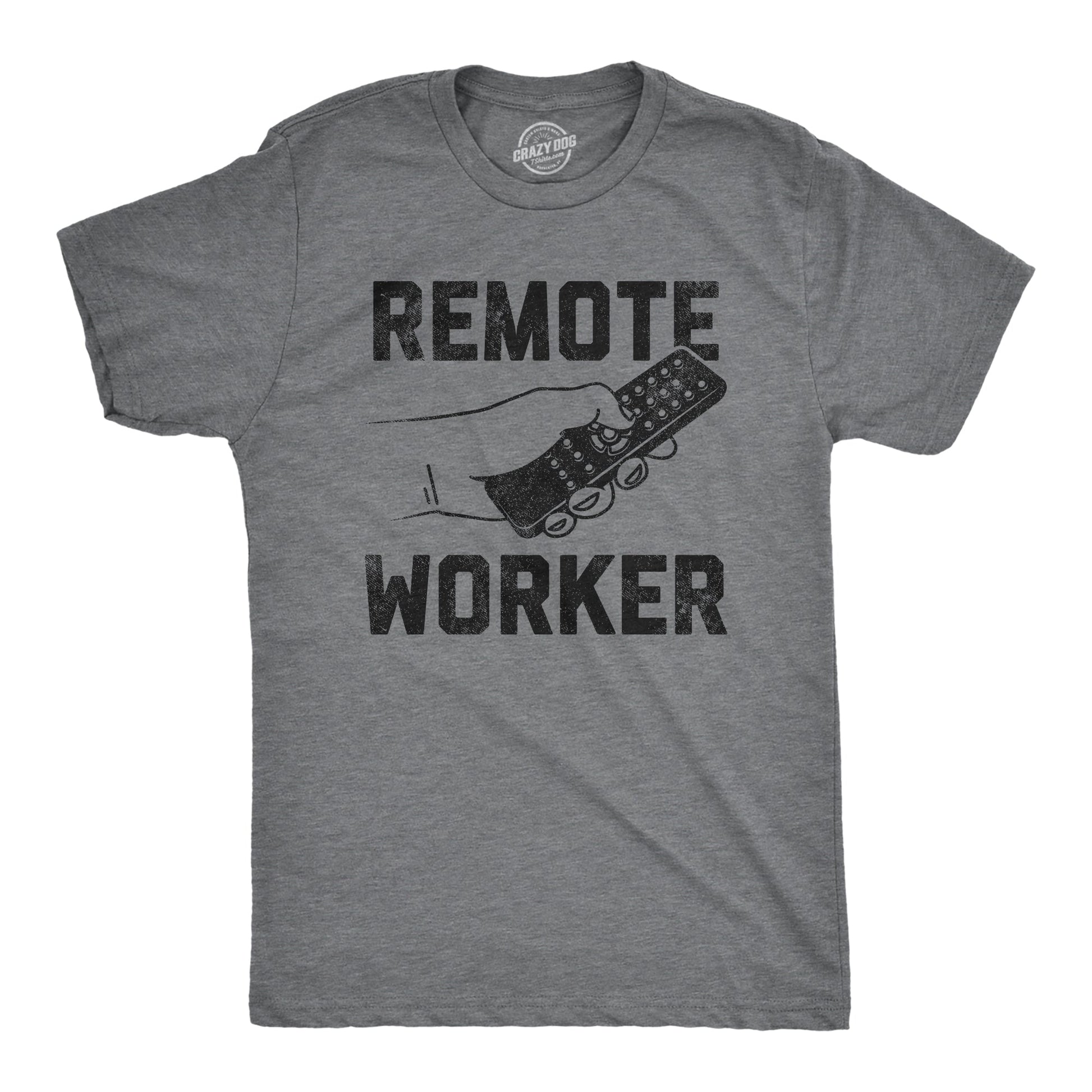Remote Worker Men's T Shirt Hoodie, Sweatshirt | WearSparks.com (Image 1)